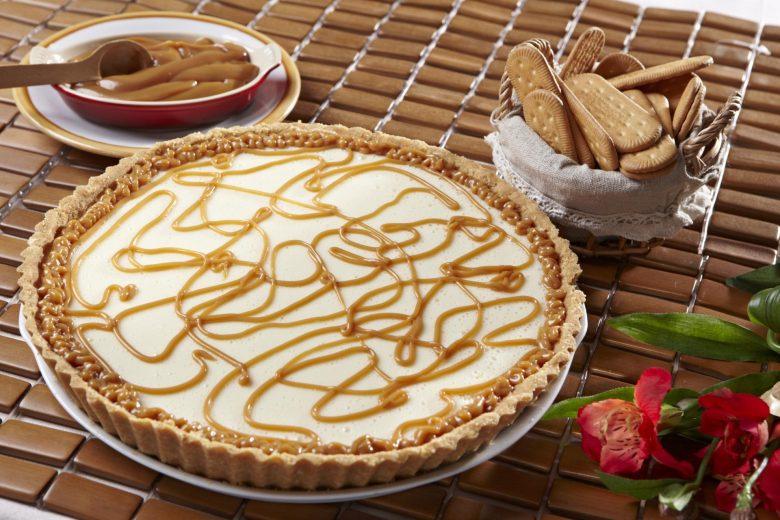 Torta especial de doce de leite