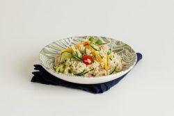 Salada grega com atum