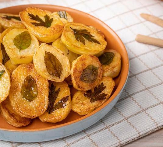 Batata bolinha crocante