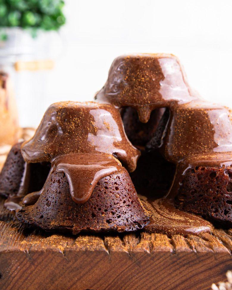 Petit gateau saudável
