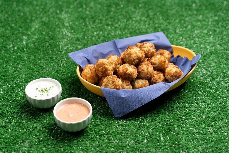 Bolinho de arroz com creme de leite