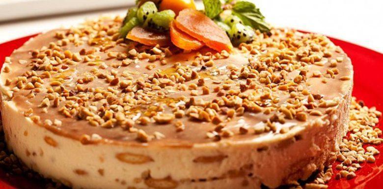 Torta com castanha