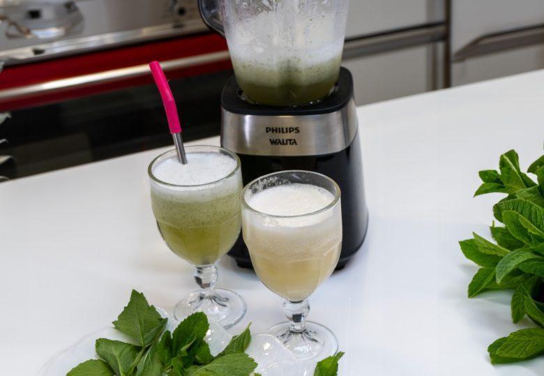Suchá detox de abacaxi e gengibre