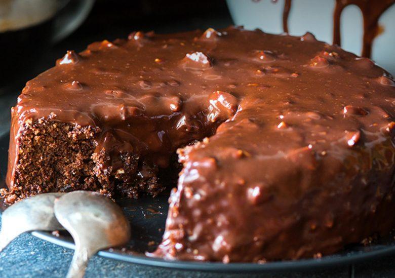 Bolo de café com chocolate Gufs