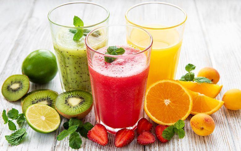Suco detox de verão