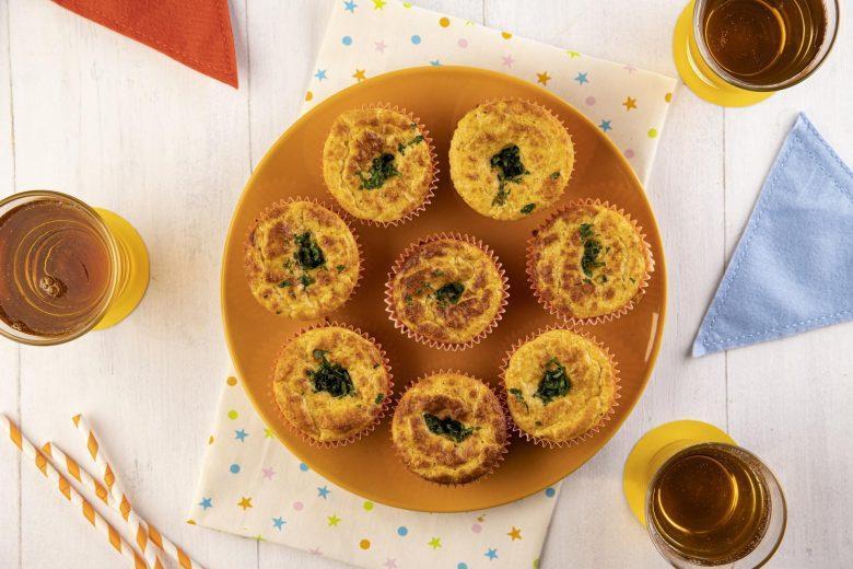 Cupcake salgado prático