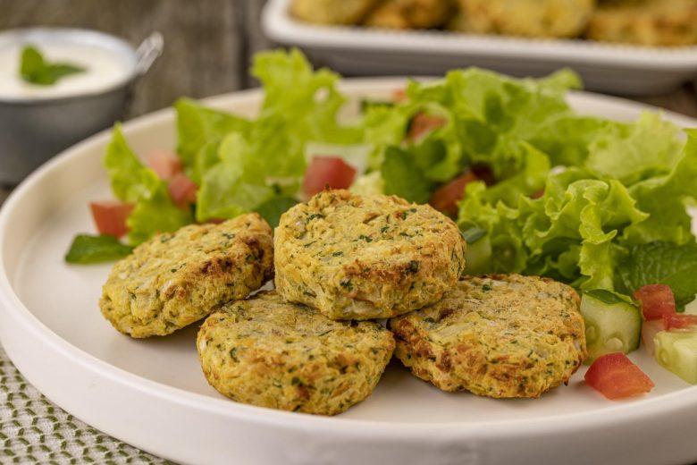 Falafel prático na air fryer