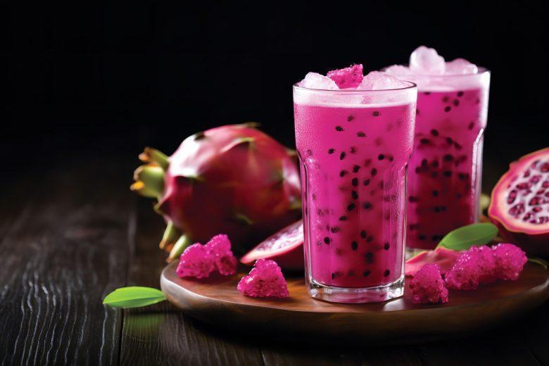 Suco de pitaya 
