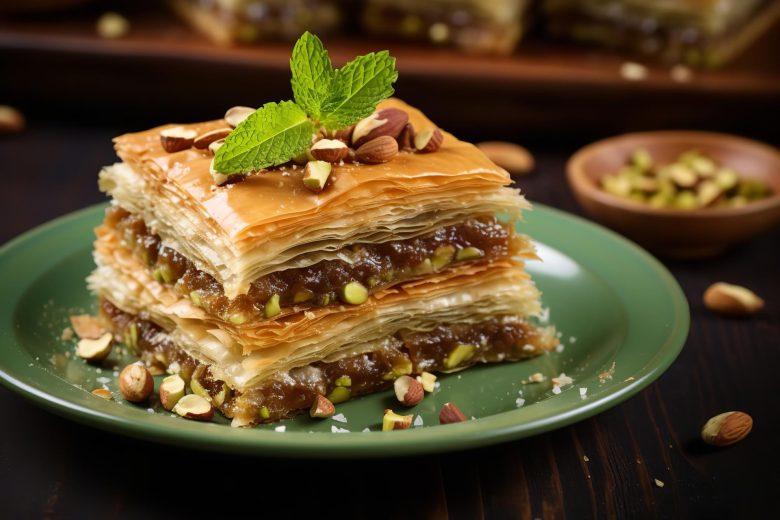 Baklava de pistache