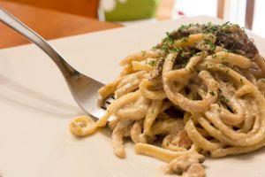 Spaghetti ao funghi