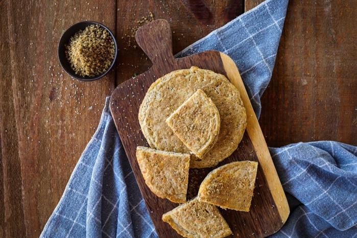 Pão de frigideira integral