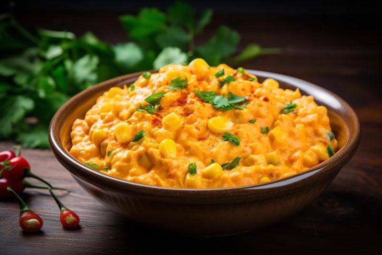 Creme milho com cheddar