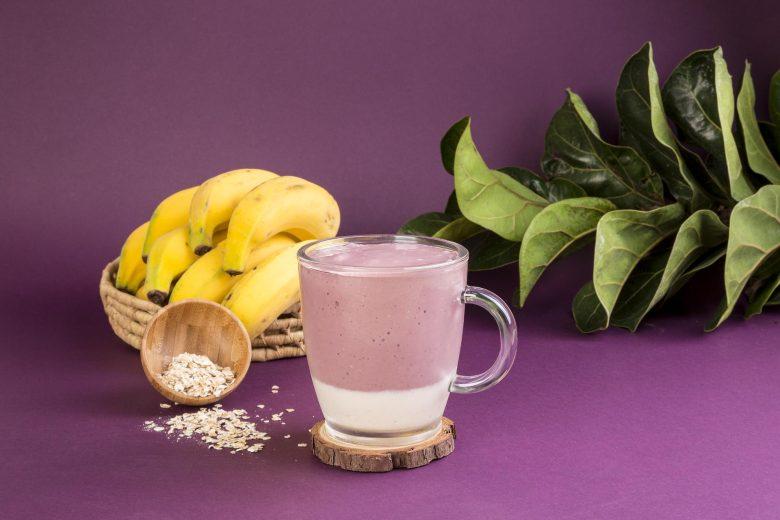 Vitamina de açaí e cupuaçu
