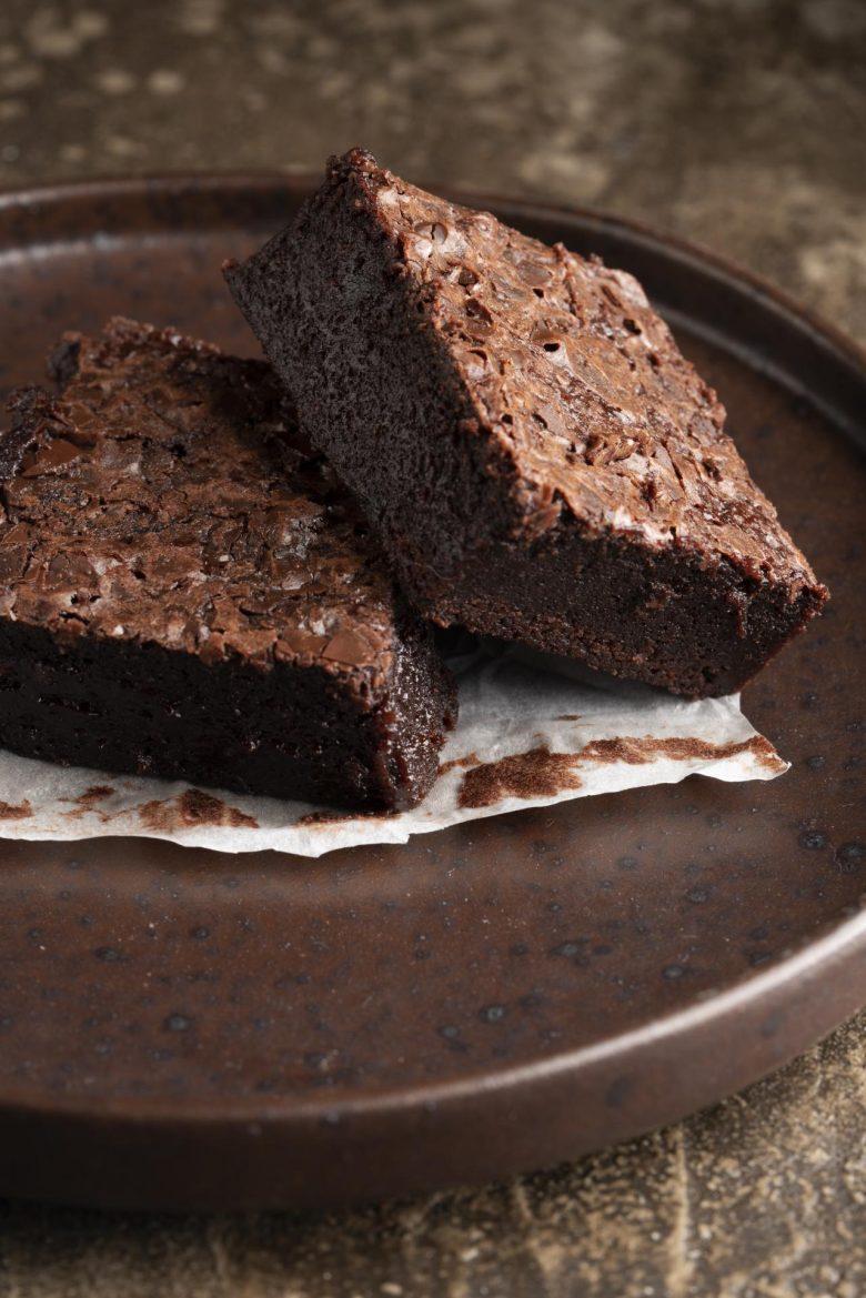 Brownie de feijão-preto