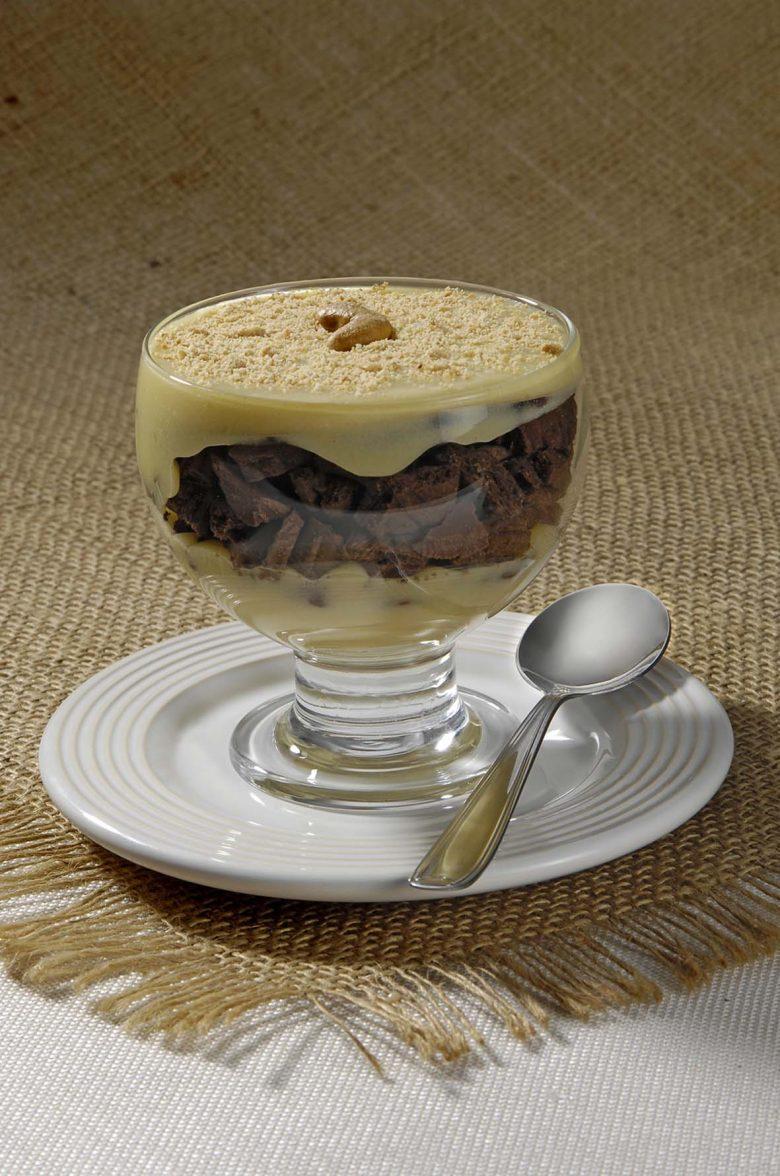 Taça especial de chocolate