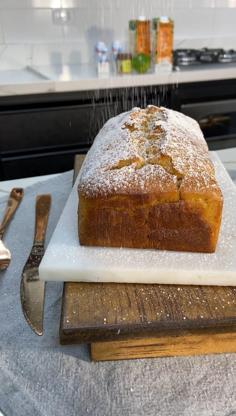 Bolo de laranja (sem leite e ovos)