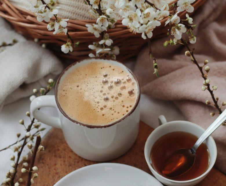 Chocolate quente e mel