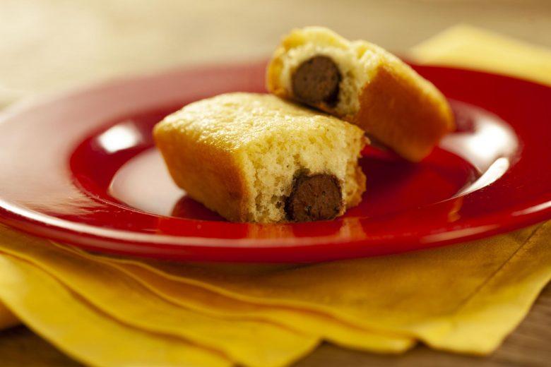 Bolinho recheado de Baton