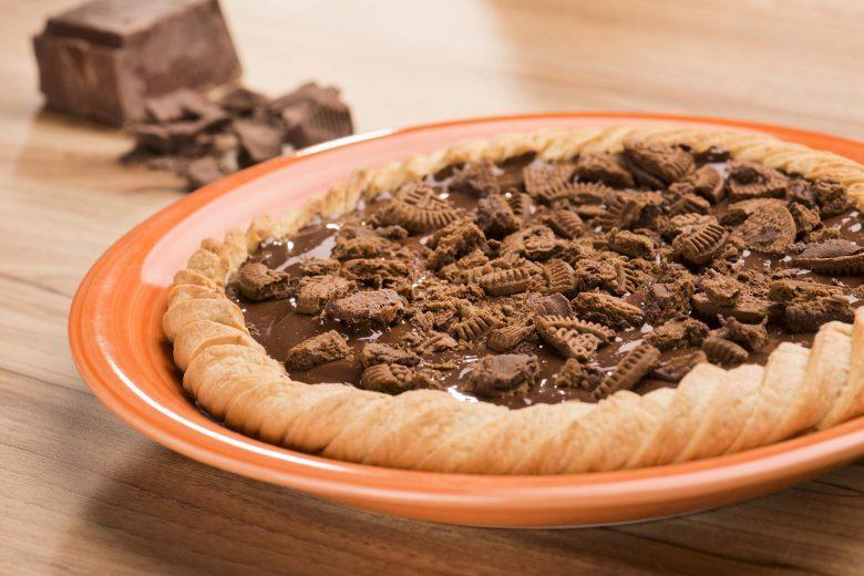 Pizza doce crocante