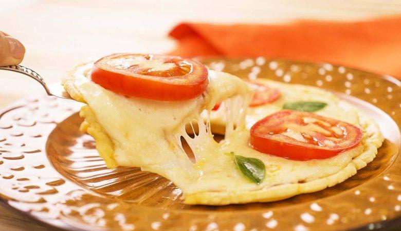 Pizza especial de pão de queijo
