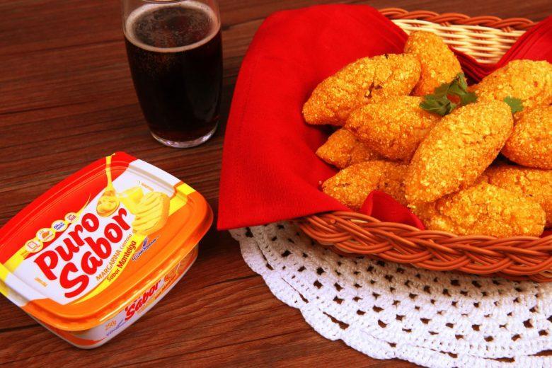 Bolinho caipira de carne