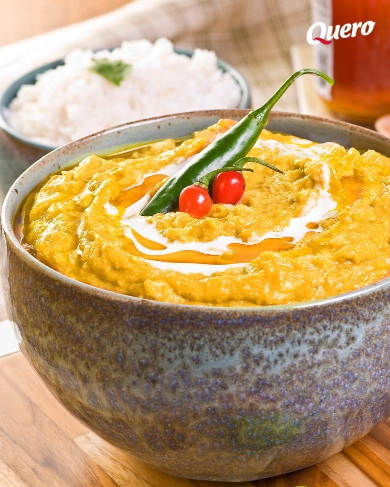 Vatapá com molho de tomate
