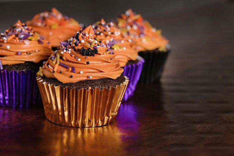 Cupcake para o Dia das Bruxas