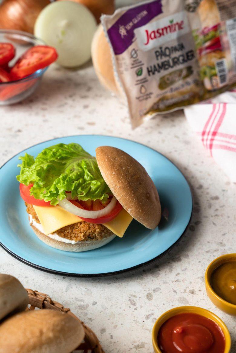 Hambúrguer vegano especial