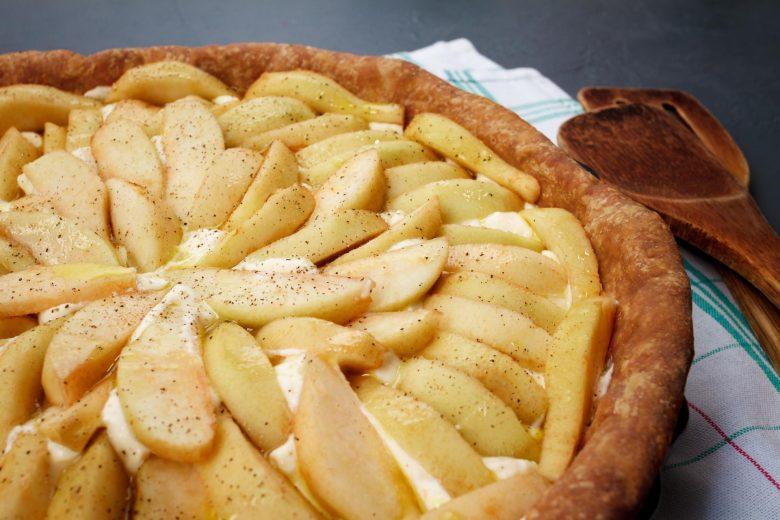 Torta de maçã diet