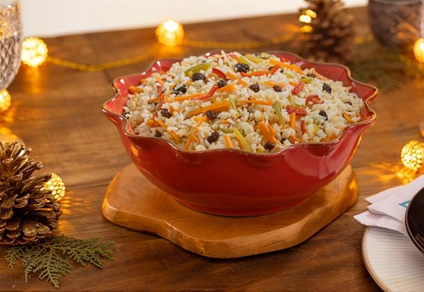 Arroz à grega na Airfryer