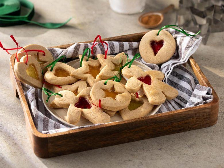 Biscoito amanteigado Natalino