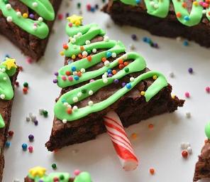 Brownie natalino sem glúten e sem lactose