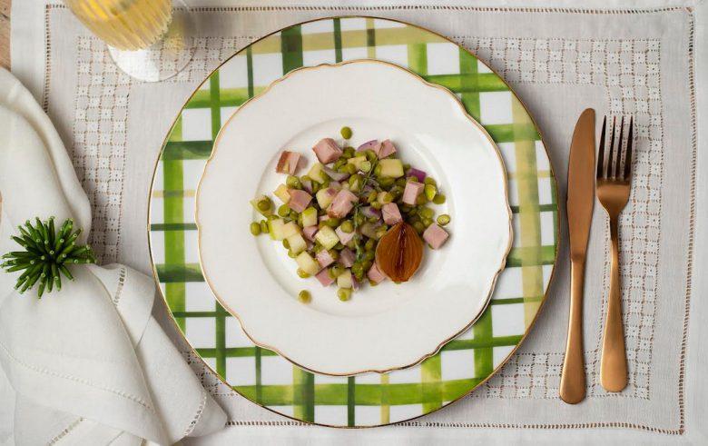 Salada de ervilha especial