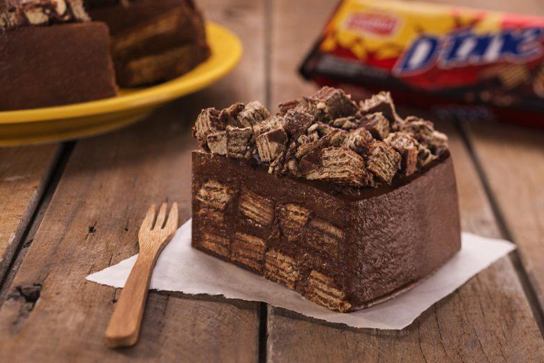 Bolo rápido de biscoito D- tone