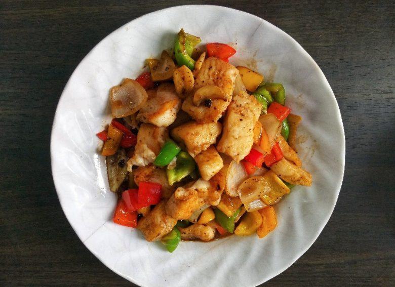 Carne de porco chinês