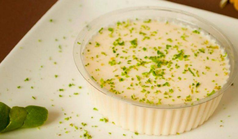Mousse de maracujá com toque de limão