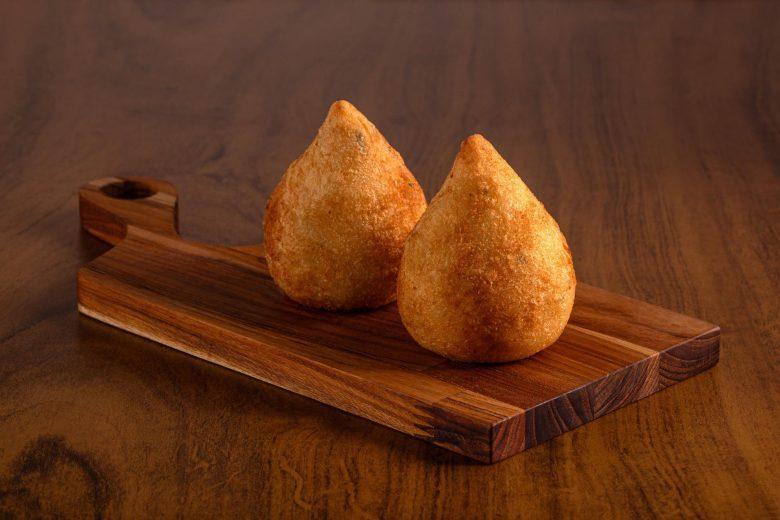 Coxinha de frango saudável na Air Fryer