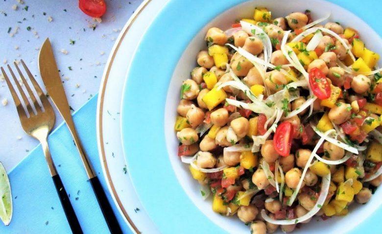 Salada de grão de bico Vapza