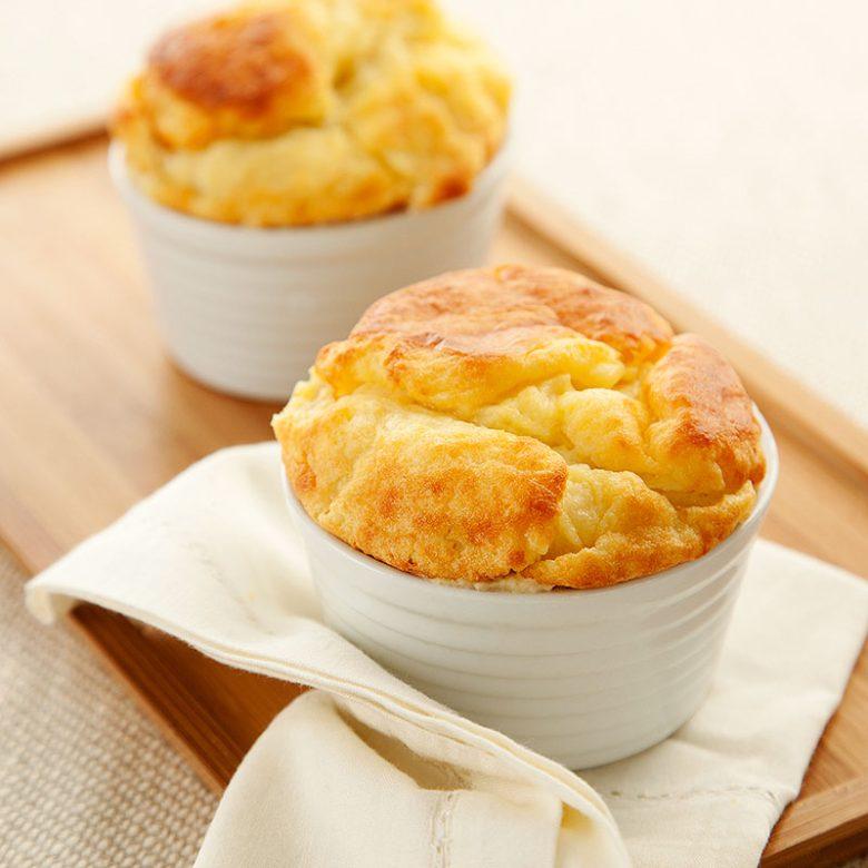 Suflê especial de queijo