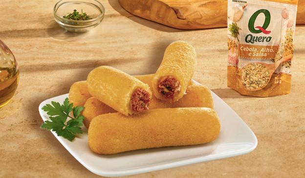 Bolinho de carne louca