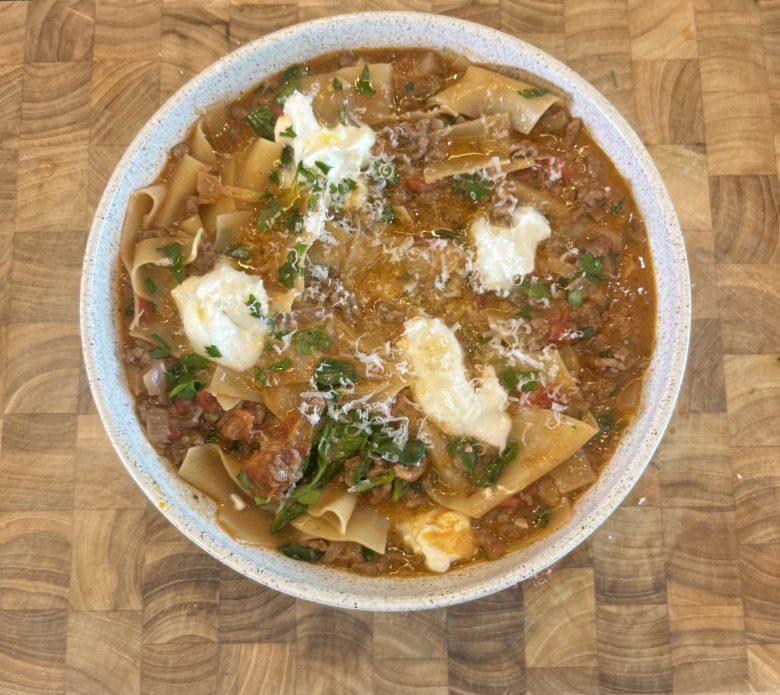 Lasanha soup