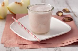 Smoothie de iogurte e melão