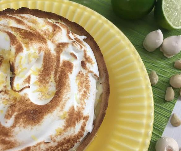 Torta de limão sem glúten 