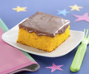 Bolo de cenoura com Nutren Kids chocolate