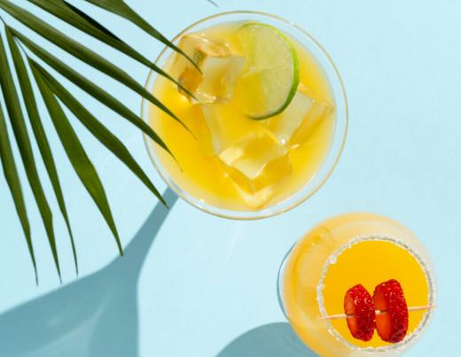 Gin tropical com energético