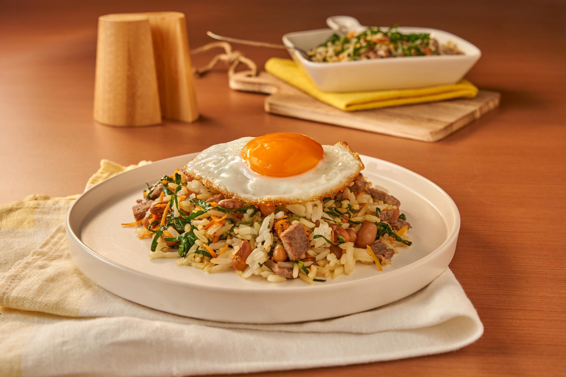 Receita de Mexidão com ovo frito - Comida e Receitas