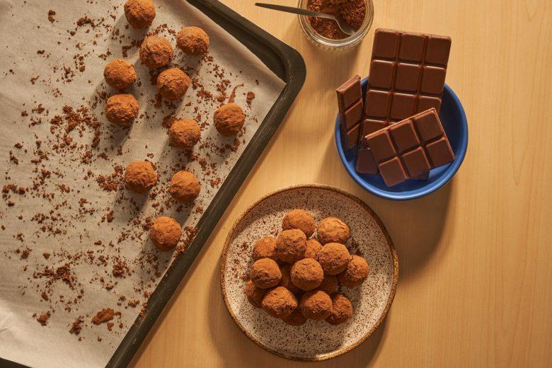 Trufa de chocolate clássica