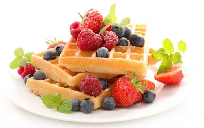 Waffle proteico