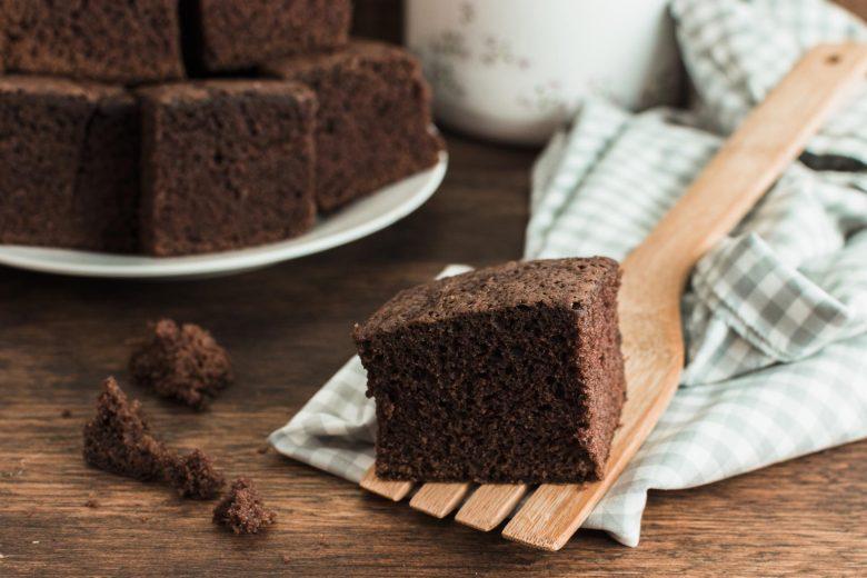 Bolo de chocolate sem ovos