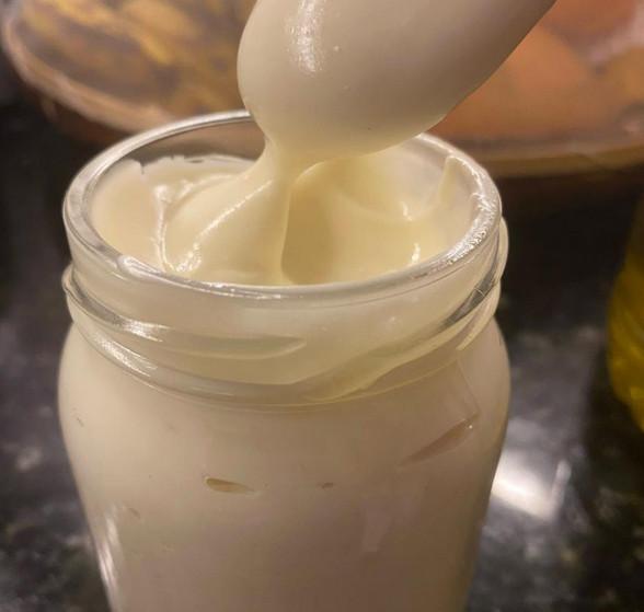 Maionese de aquafaba